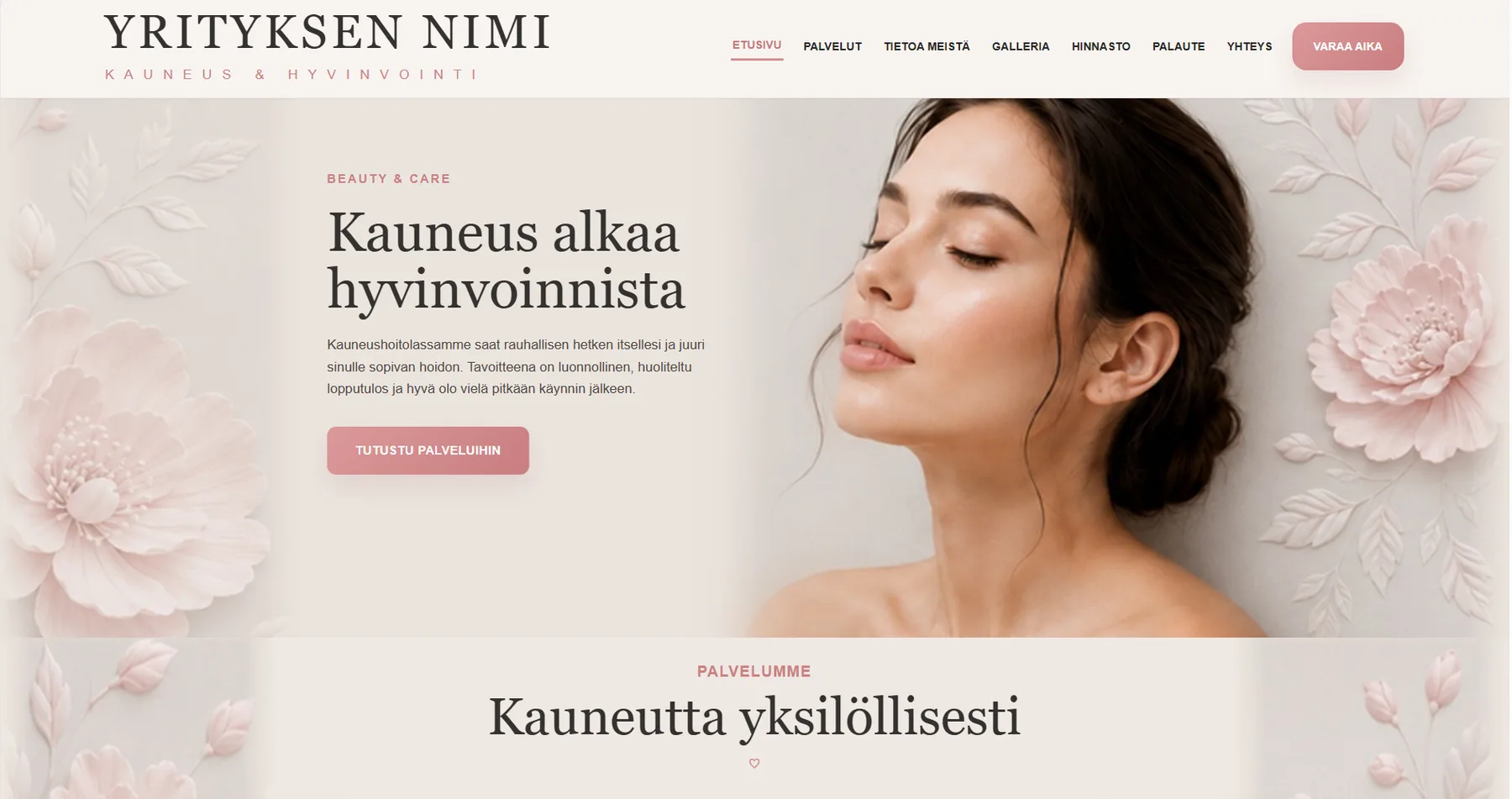 Kauneus ja hyvinvointi demo