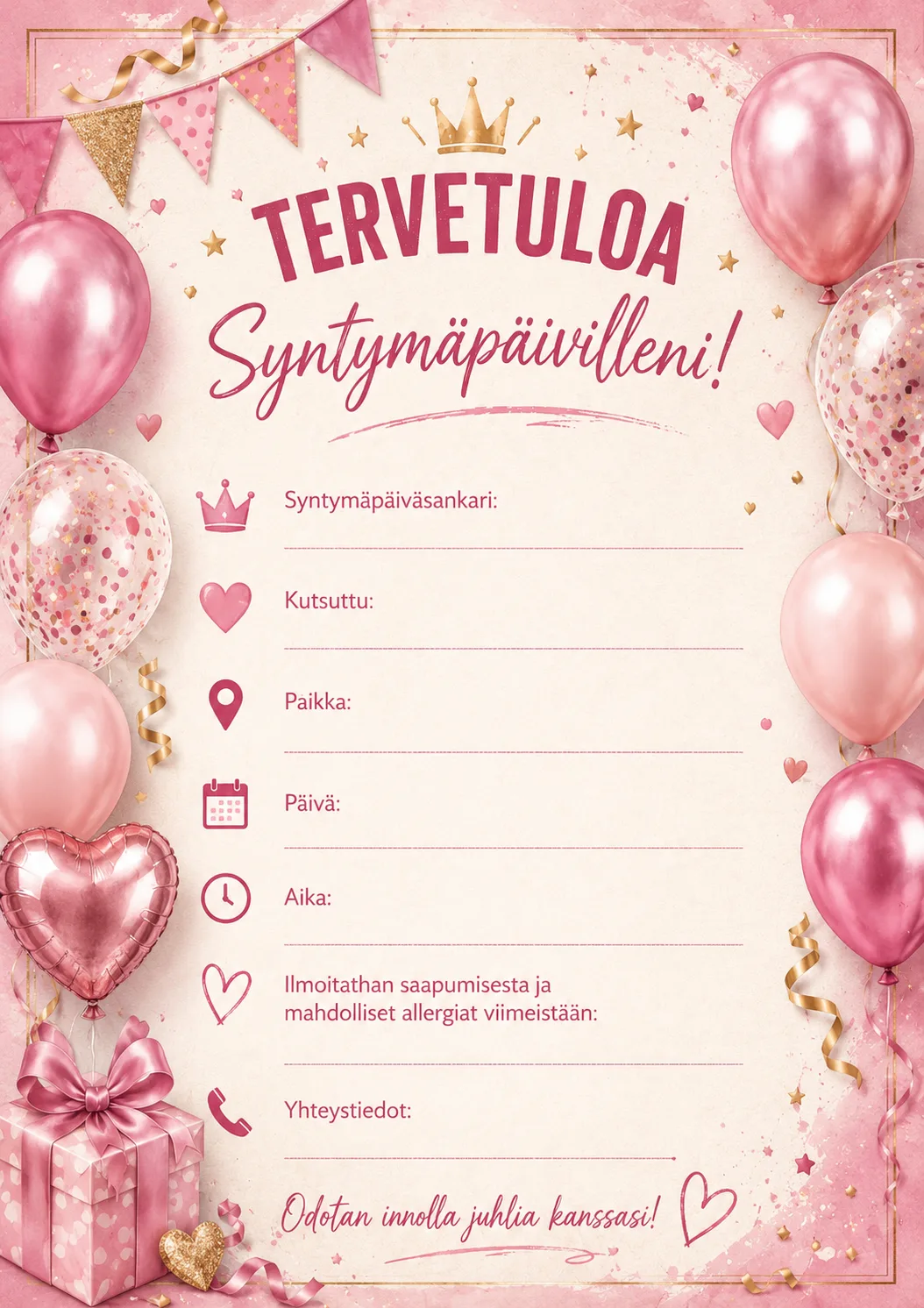 Syntymäpäiväkutsu 1