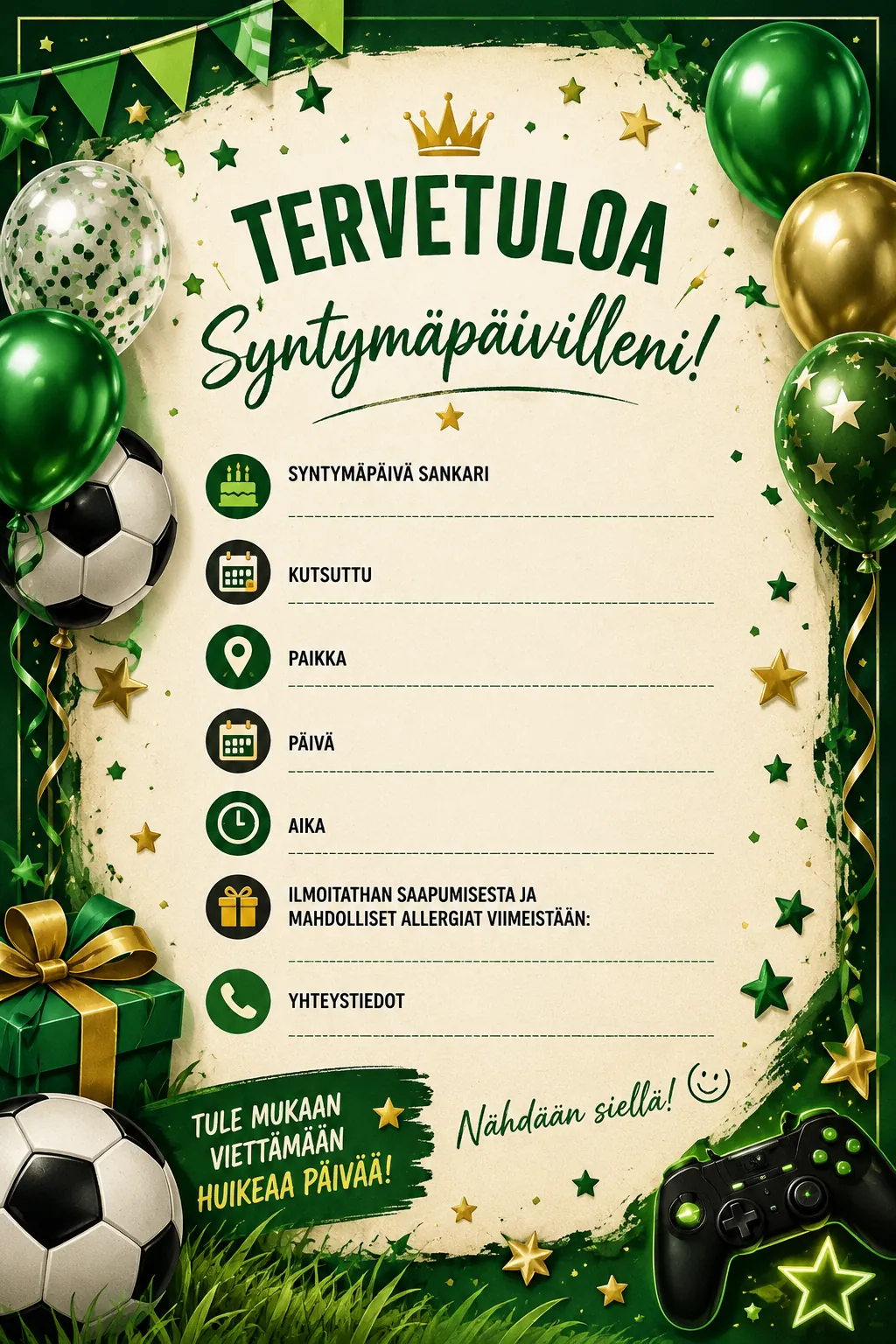 Syntymäpäiväkutsu 3