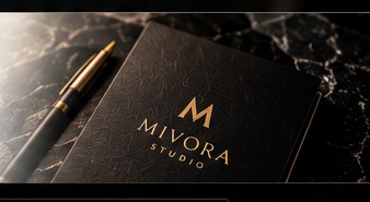 Mivora Studio -henkinen muistikirja ja kynä